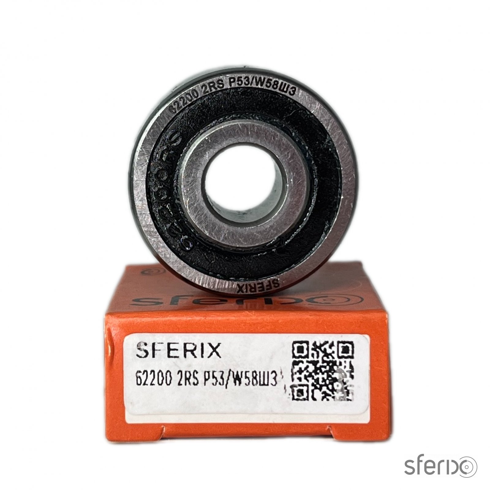 Радиальный однорядный подшипник 62200 2RS P53/W58Ш3 SFERIX - Сферикс - фото -  2